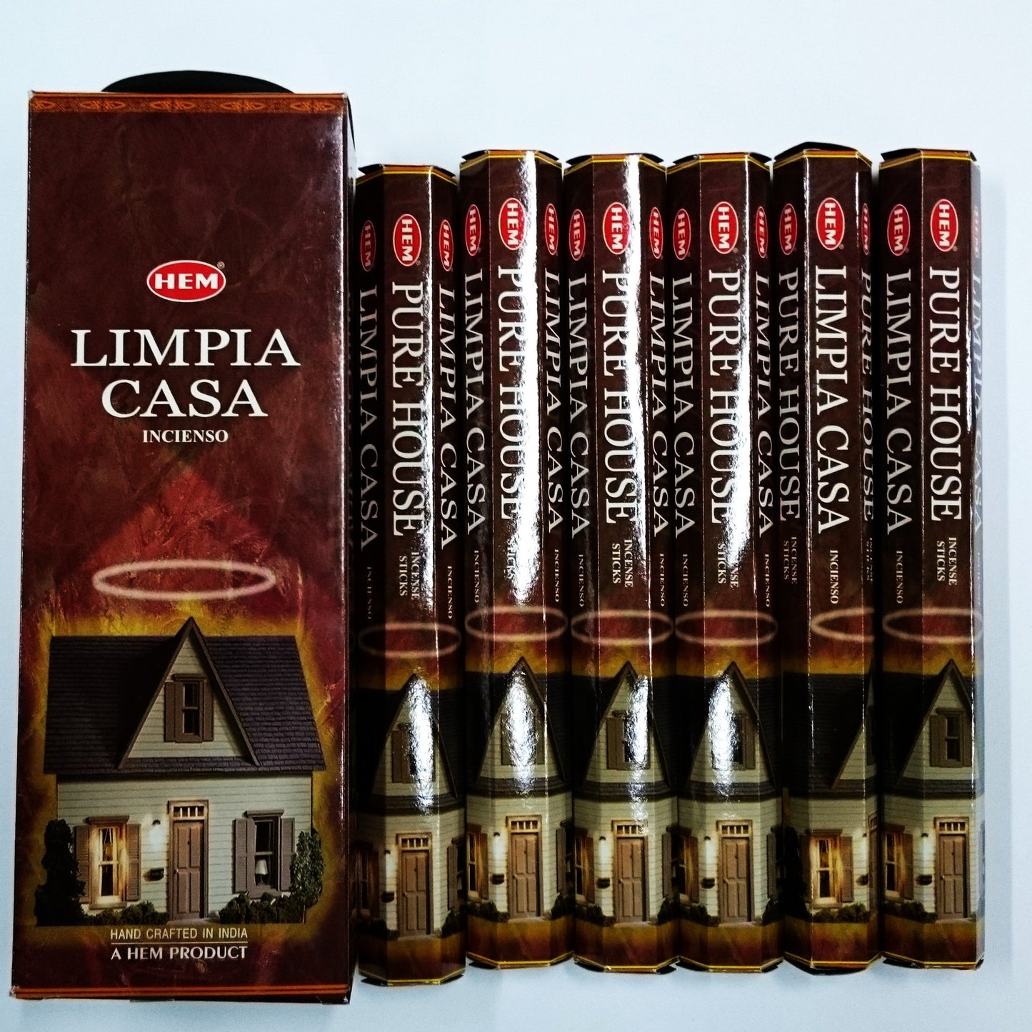 Hem Pure House Hexa Incense Stick, 6 Packs X 20 Sticks = 120 Sticks