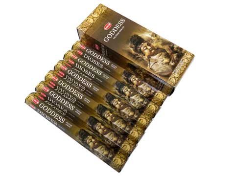 Goddess - 120 Sticks Box - HEM Incense