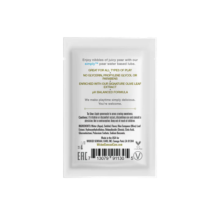 Simply Aqua Pear Sachets .1oz