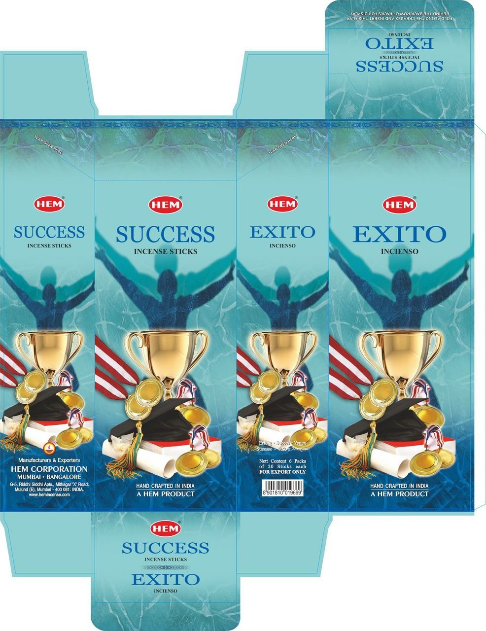 Hem Success Incense- 120 Sticks
