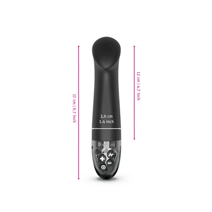 Mystim Right on Ron eStimVibrator, Black