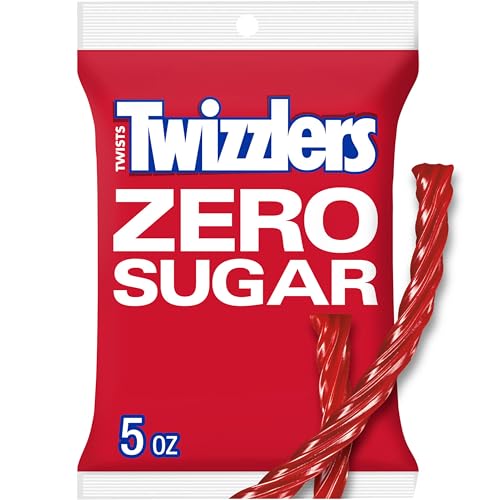 Sugar Free Strawberry Twizzlers 5 Ounce Theater Size Pack 1 Bag