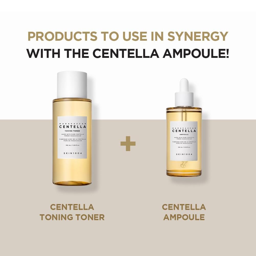 SKIN1004 Madagascar Centella Ampoule 55ml 1.85 fl.oz Centella Asiatica, Facial Serum, Vegan, For Sensitive Skin