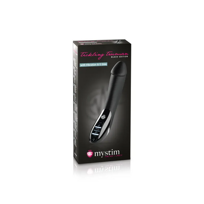 Mystim Tickling Truman eStim Vibrator, Black Edition