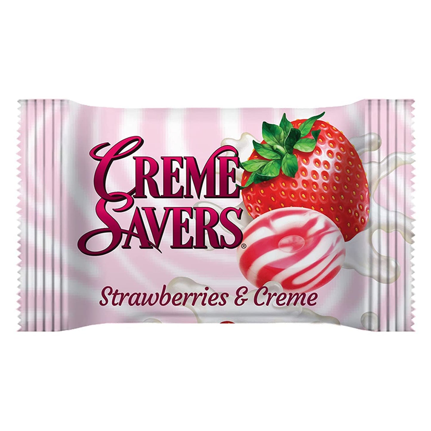 Creme Savers Strawberry & Creme Hard Candy (177 g Bag)