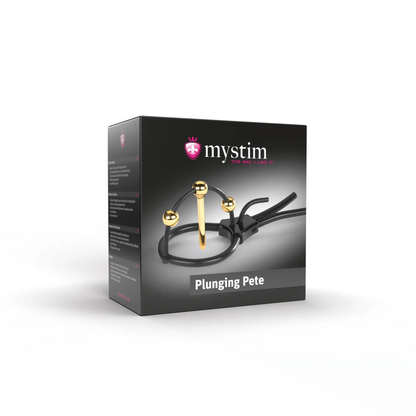 Mystim Plunging Pete - Corona Strap with Urethral Sound