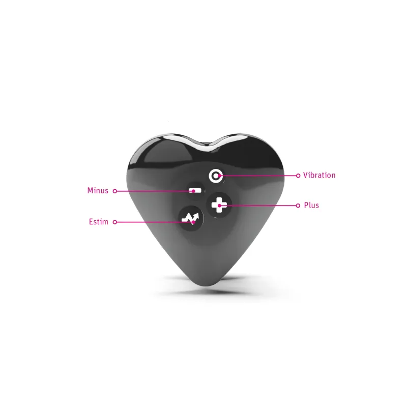 Mystim Heart's Desire eStim layonvibrator