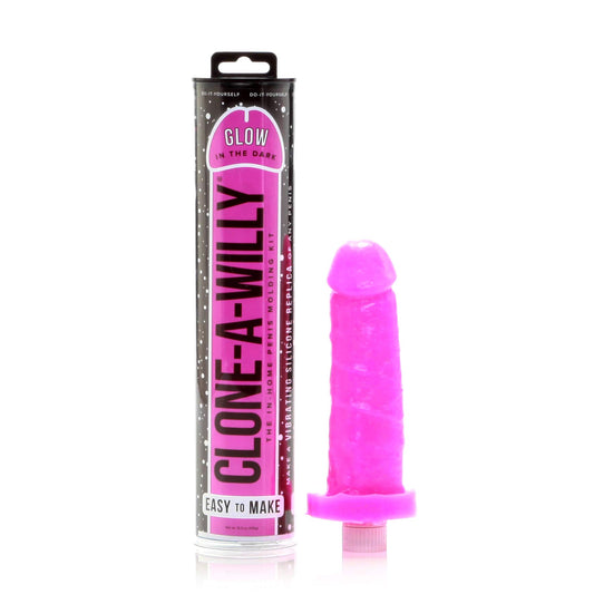 Clone-A-Willy Silicone Casting Kit – Glow in the Dark Pink