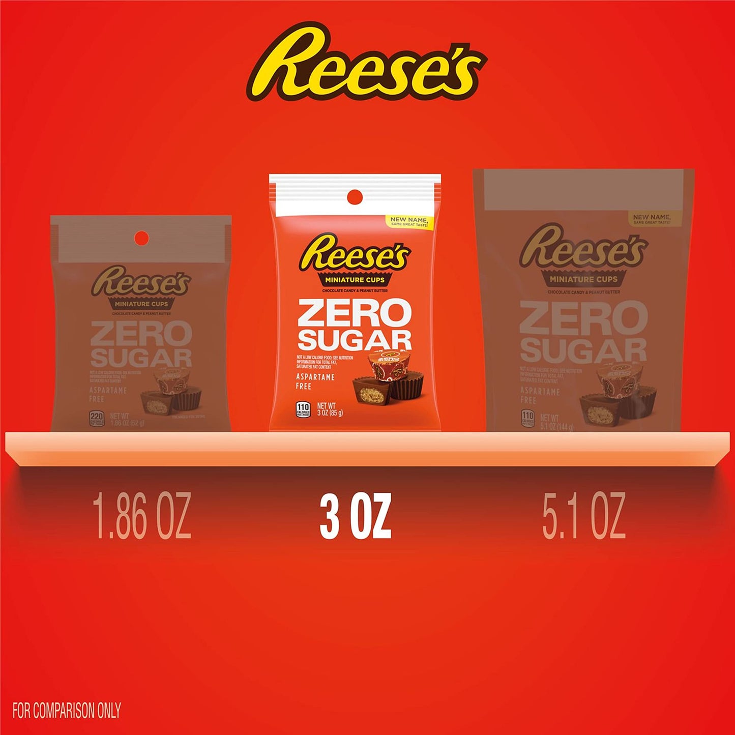 Reese's Peanut Butter Cup Miniatures 3 oz Bag