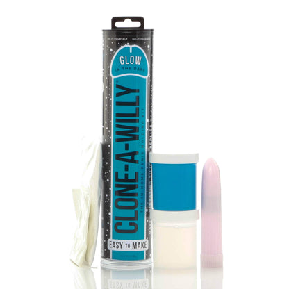 Clone-A-Willy Silicone Casting Kit – Glow in the Dark Blue