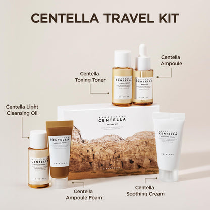 SKIN1004 Madagascar Centella Travel Kit | 5 pcs Skincare Set