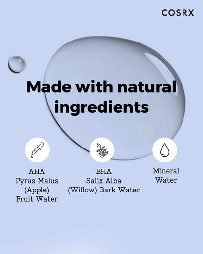 COSRX AHA/BHA Clarifying Treatment Toner, 150ml | Exfoliating Facial Spray | Korean Skin Care, Hydrating, Mild Exfoliation, Vegan, Cruelty Free, Paraben Free