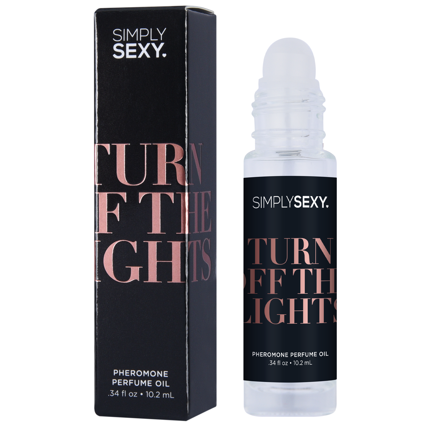 SIMPLY SEXY PHEROMONE PERFUME OIL ROLL-ON - TURN OFF THE LIGHTS - 0.34 floz | 10.2mL