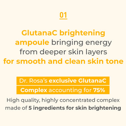 DR.ROSA Glutana C IV Brightening Serum (15 mL)