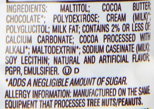 Hershey's Sugar Free Milk Chocolate 3 oz Bag