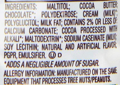 Hershey's Sugar Free Milk Chocolate 3 oz Bag