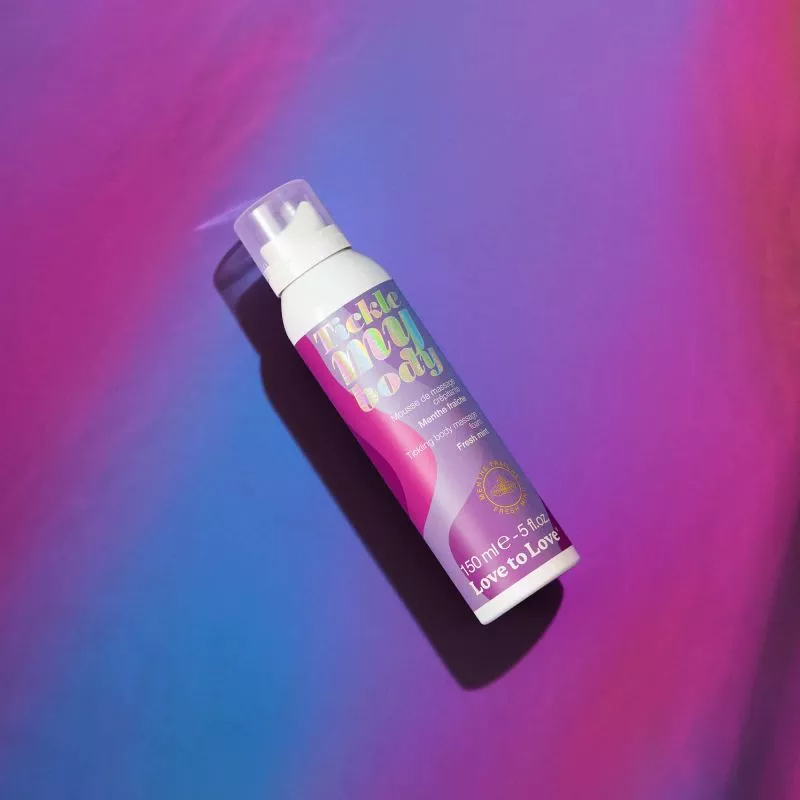 TICKLE MY BODY - MASSAGE FOAM - MINT 150ML / 5FL.OZ.