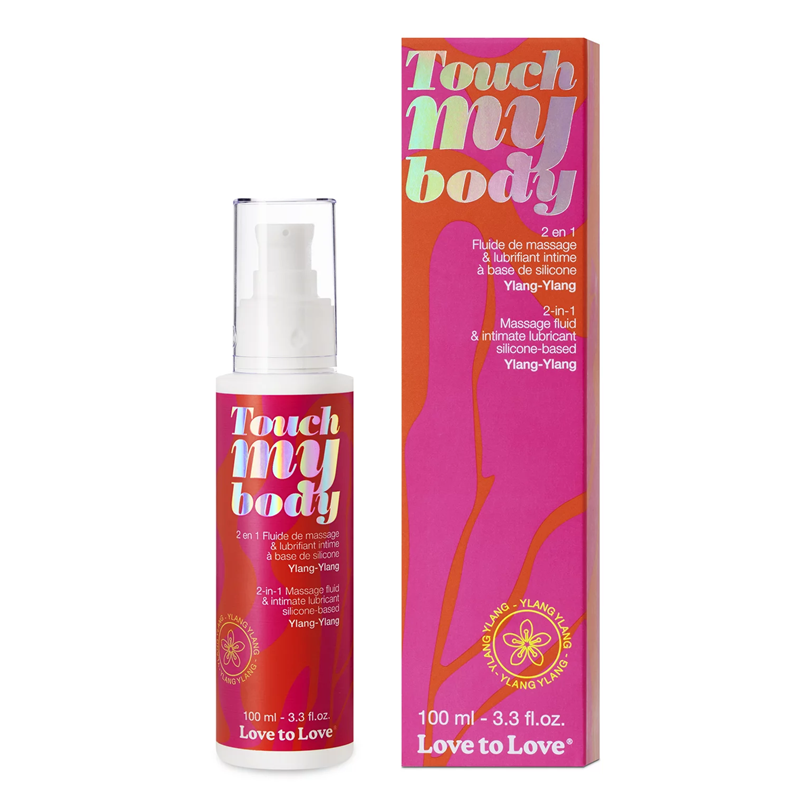 TOUCH MY BODY - MASSAGE & LUBRICANT - YLANG-YLANG 100ML / 3.3FL.OZ.