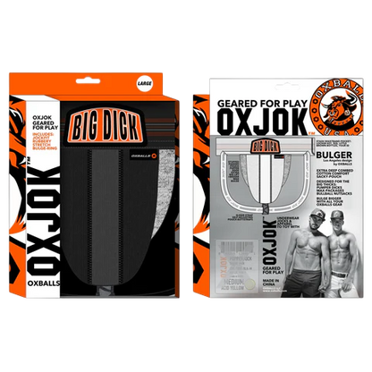 BULGER, the big pouch jock, BLACK IRON, XX-LARGE