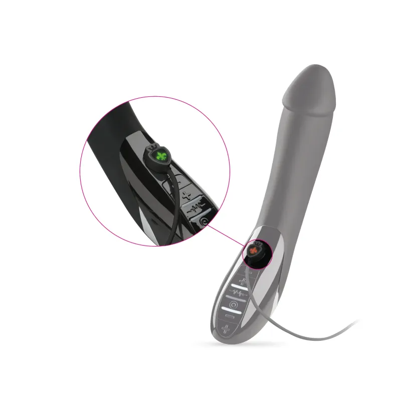 Mystim Tickling Truman eStim Vibrator, Black Edition