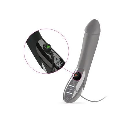 Mystim Tickling Truman eStim Vibrator, Black Edition