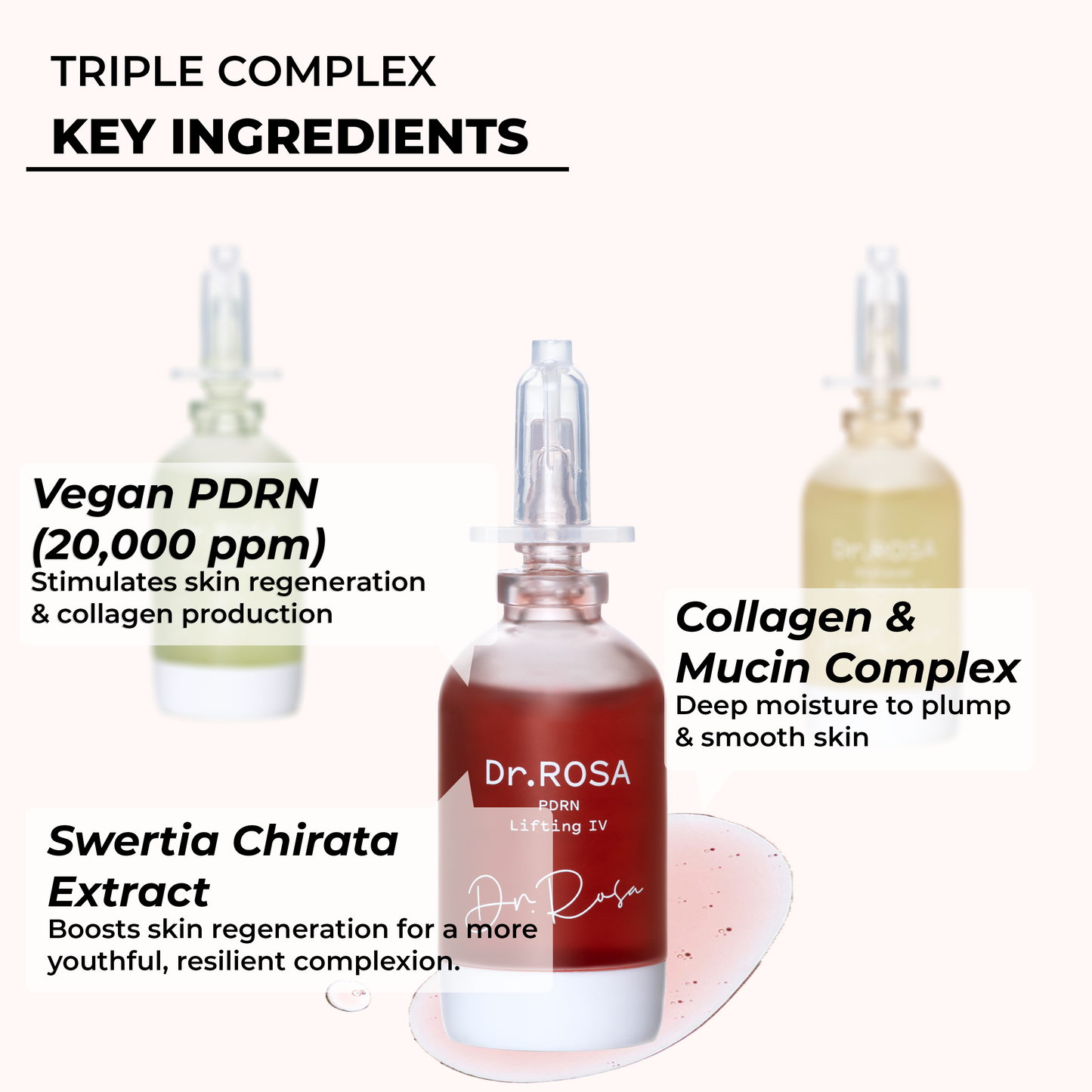 DR.ROSA PDRN Lifting IV Serum (15 mL)