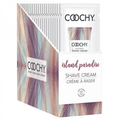 Shave Cream - Island Paradise 24pc | 15ml - Foil - DISPLAY