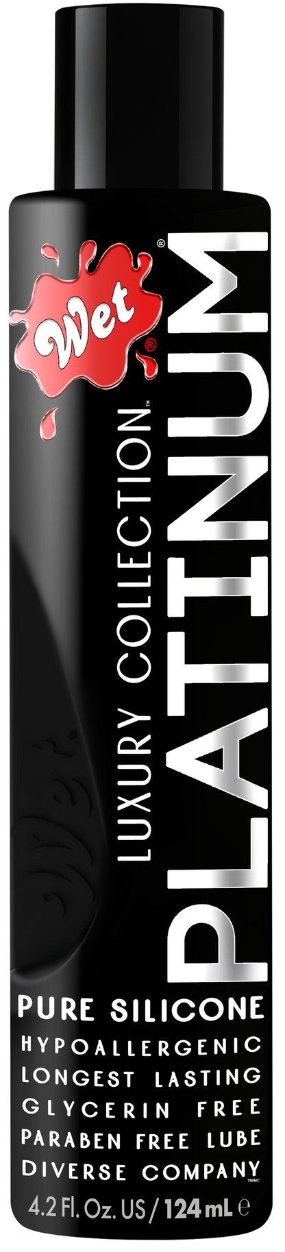 Wet Platinum Silicone Based Sex Lube 4.2 Ounce