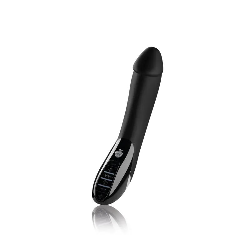 Mystim Tickling Truman eStim Vibrator, Black Edition