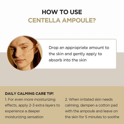 SKIN1004 Madagascar Centella Ampoule 55ml 1.85 fl.oz Centella Asiatica, Facial Serum, Vegan, For Sensitive Skin