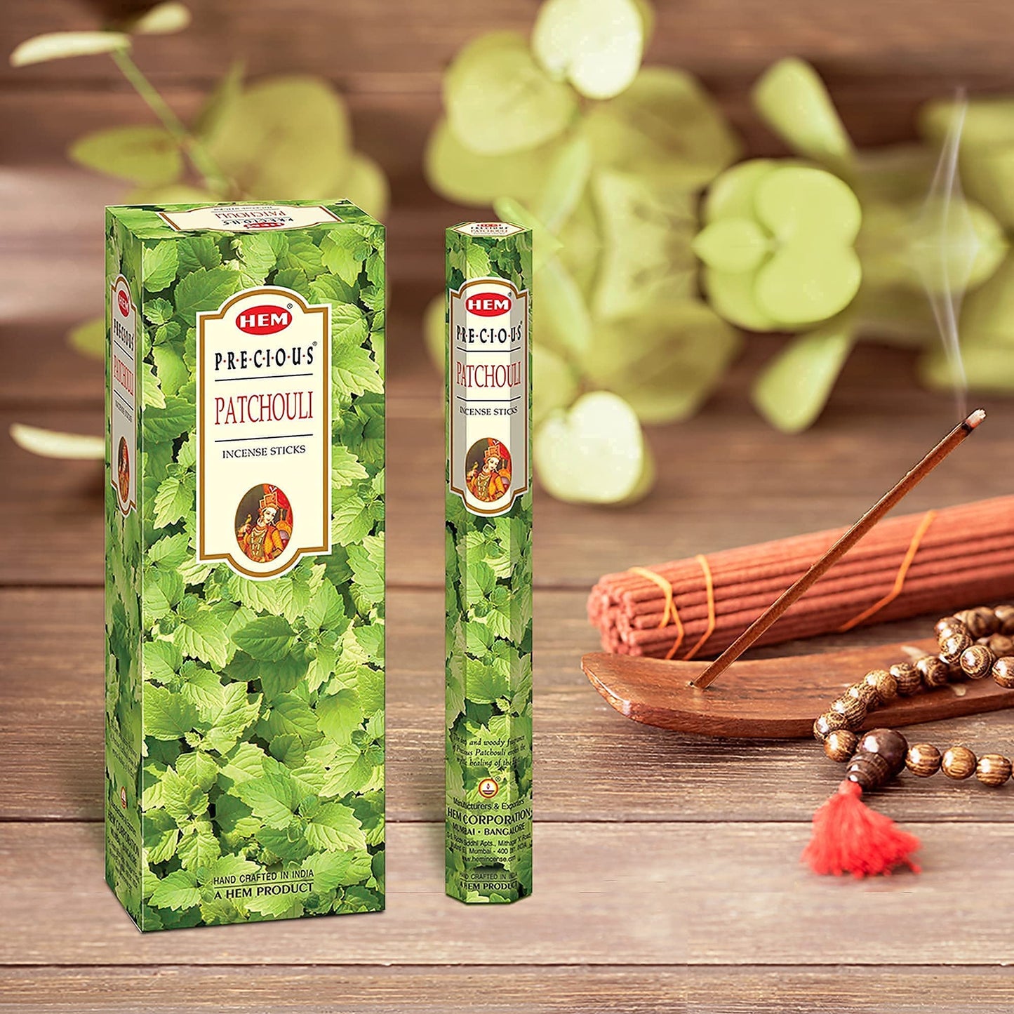 HEM Incense Sticks - Fragrance Patchouli - 120 Sticks