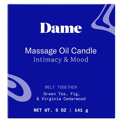 Massage Oil Candle Melt Together