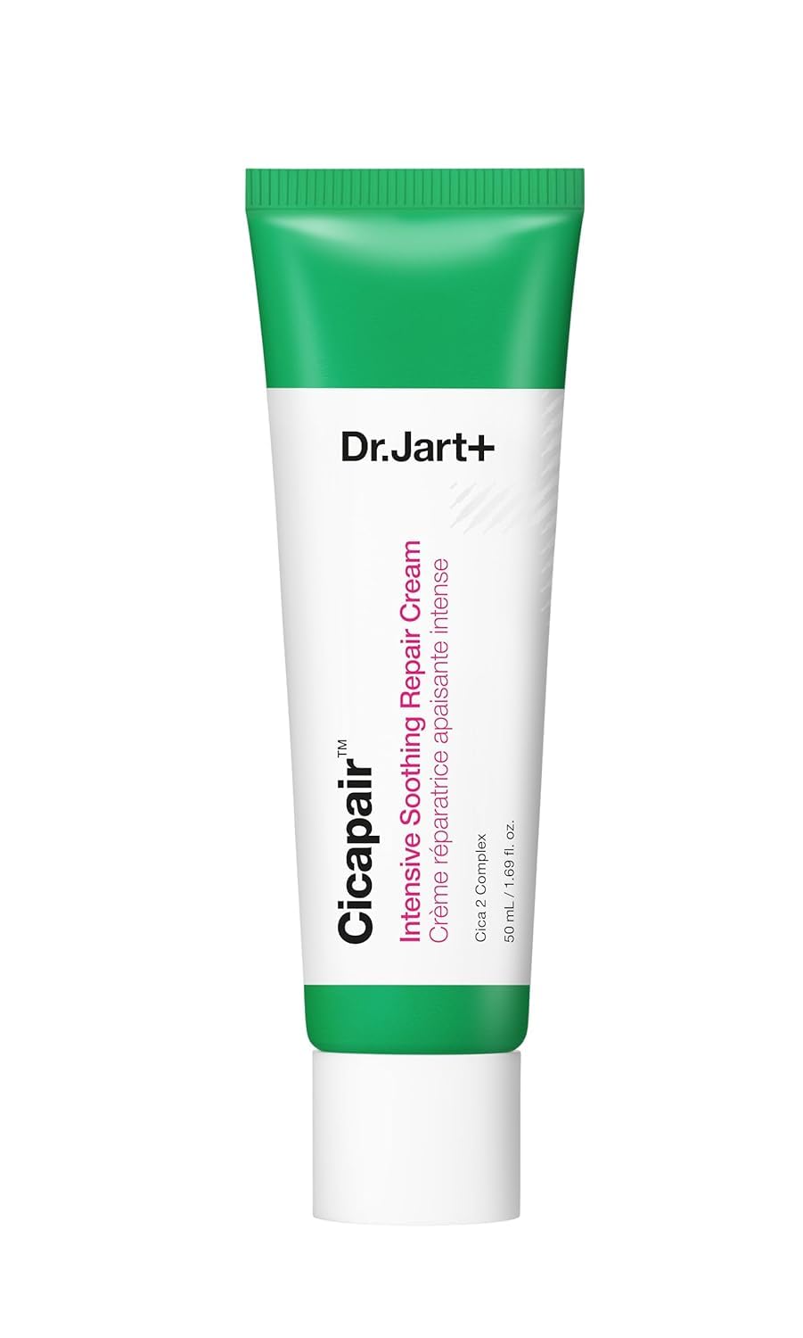 DR.JART+ Cicapair Intensive Soothing Repair Cream 1.69 fl oz (50ml) - Hydrating & Calming Formula for Sensitive Skin, Dermatologist Tested, Paraben-Free, Sulfate-Free