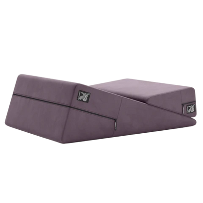 Wedge & Ramp Sex Positioning Pillow Combo, Original Size (12"), Décor Purple