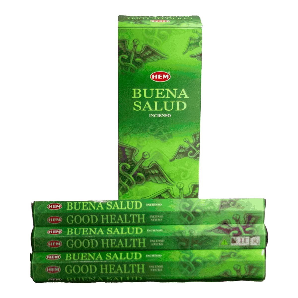 Good Health - Box of Six 20 Stick Tubes, 120 Sticks Total - HEM Incense
