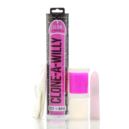 Clone-A-Willy Silicone Casting Kit – Glow in the Dark Pink