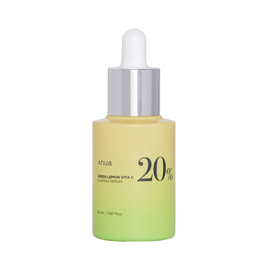 ANUA Green Lemon Vitamin C Serum with Vitamin E, Hyaluronic & Ferulic Acid (0.67 fl.oz / 20ml)