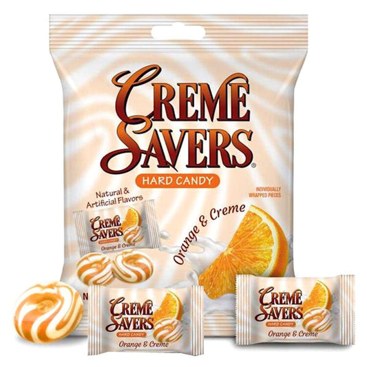 Creme Savers Orange & Creme Hard Candy (177 g Bag)
