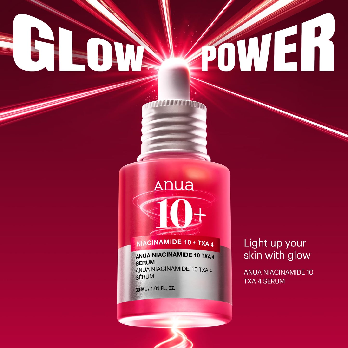 ANUA Niacinamide 10 + TXA 4 Serum, Hyaluronic Acid, Tranexamic acid, Vitamin B12, Facial Serum for Glass Skin, Clarifying, Radiant Complexion with Natural Color, Korean Skin Care (30ml /1.01 fl.oz)