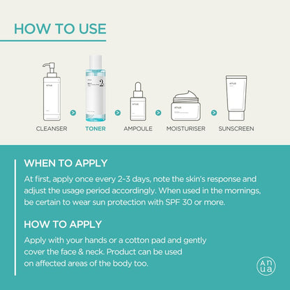 Anua BHA 2% Gentle Exfoliating Toner 150ml